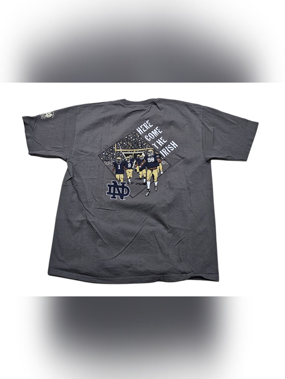 Vtg 90s Notre Dame Fightin Irish Football 1998 Champion T-Shirt XL The Shirt New